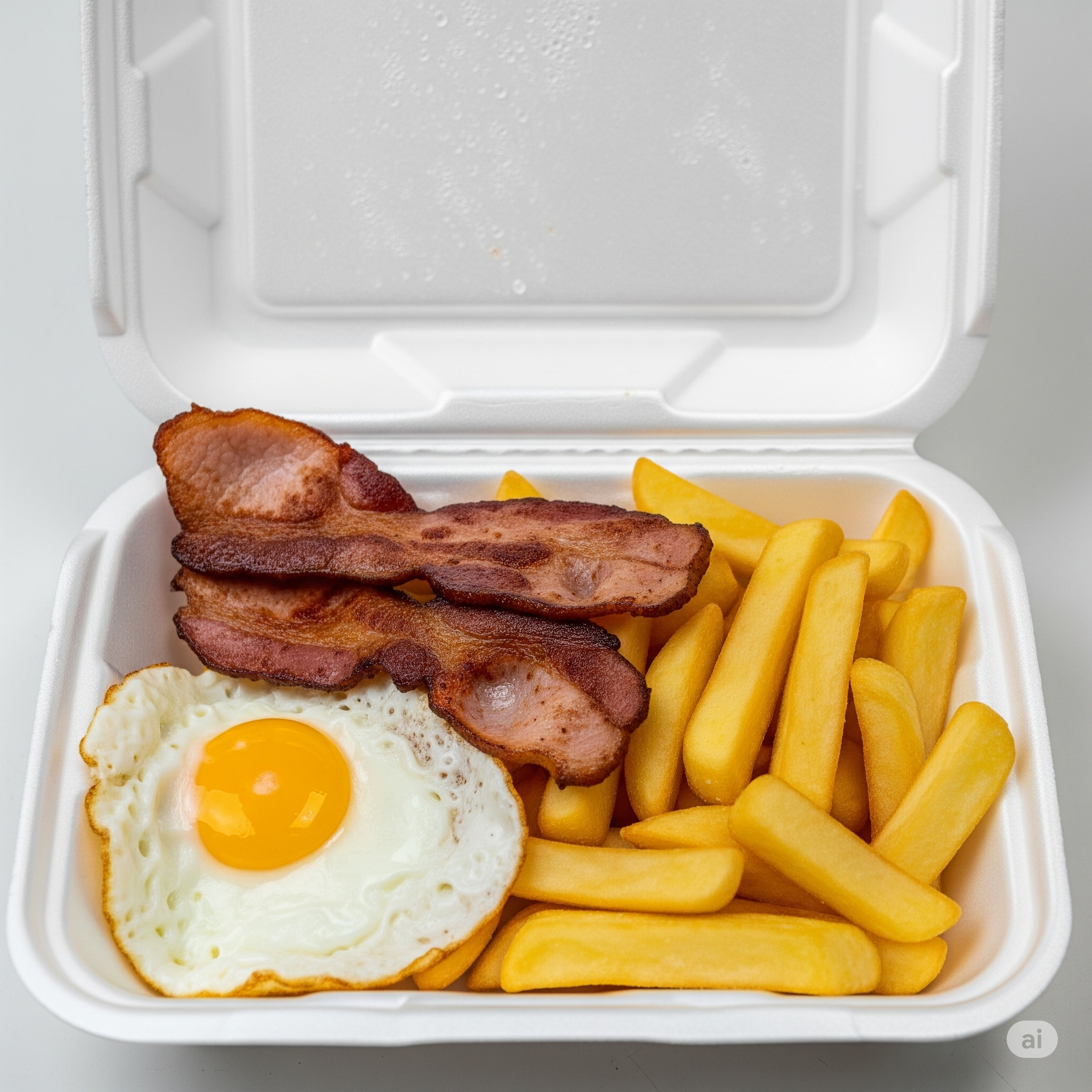 EGG, BACON & CHIPS