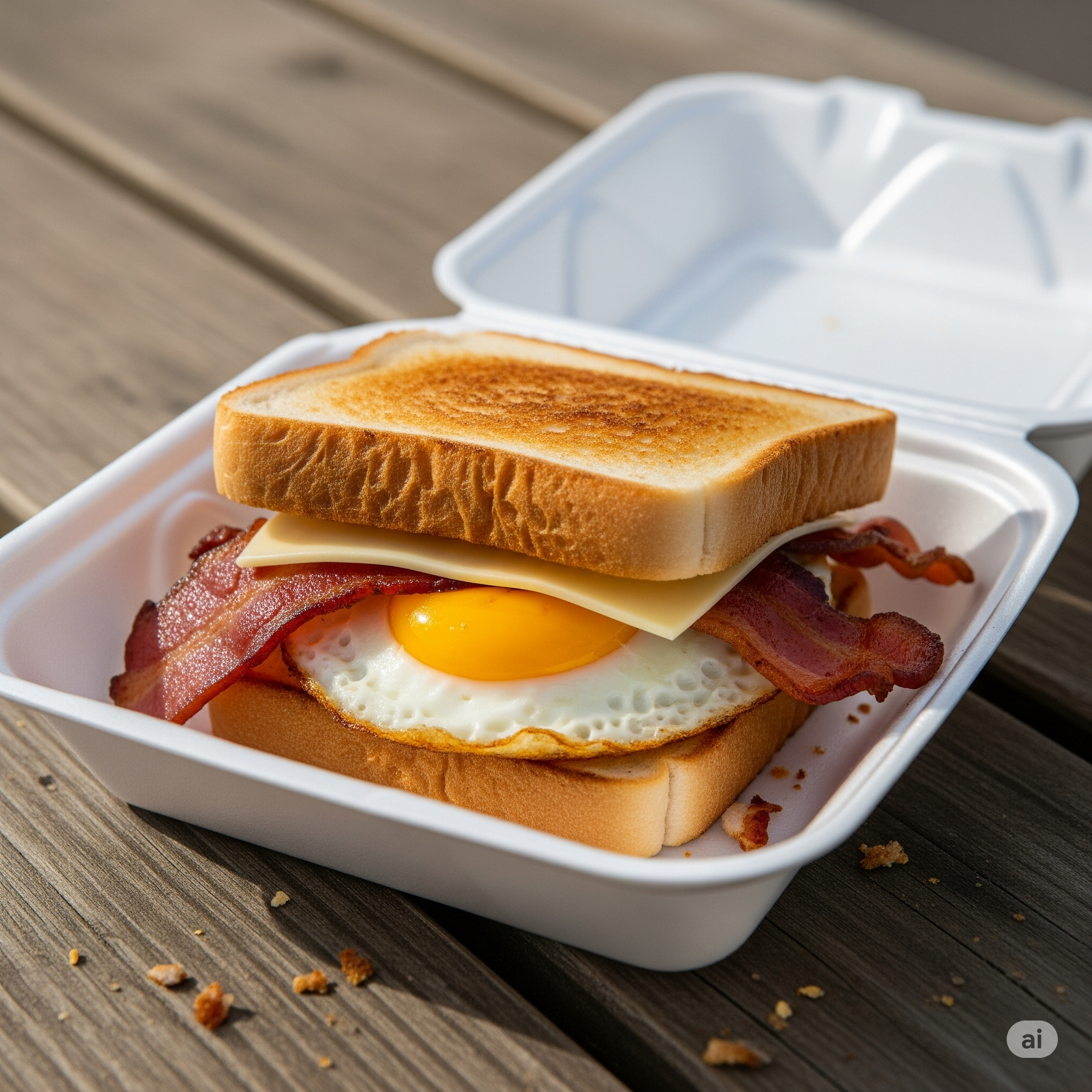 BACON & EGG SANDWICH